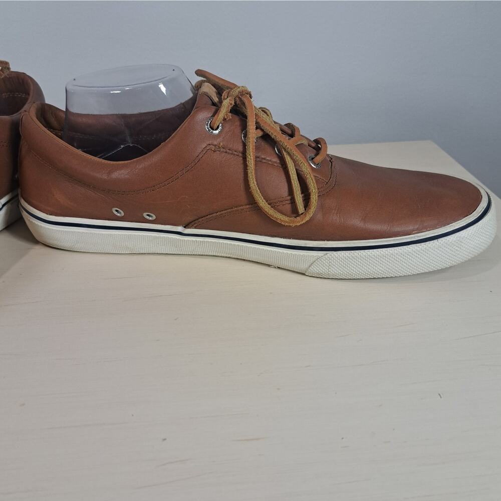 Sperry Men's Striper CVO Brown Leather Casual Shoe SIze 11.5 - Picture 6 of 13